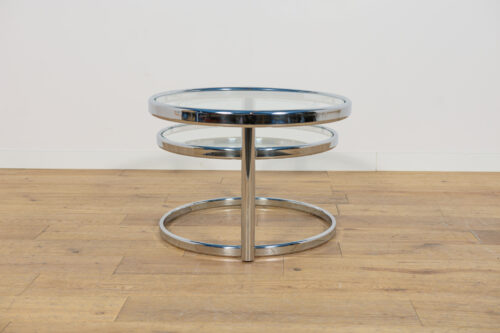 Mid-Century Modern Chrome & Glass Coffee Table by Milo Baughman, United States, 1970s - Image 6