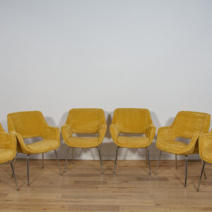 Kilta Armchairs by Olli Mannermaa for Juch Mobelfabrik, Germany, 1970s, Set of 6
