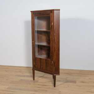 Mid-Century Rosewood Corner Cabinet, Denmark, 1960s