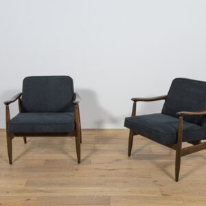 Mid Century Modern GFM-87 Armchairs by Juliusz Kedziorek for Gościcińskie Furniture, Poland, 1960s, Set of 2