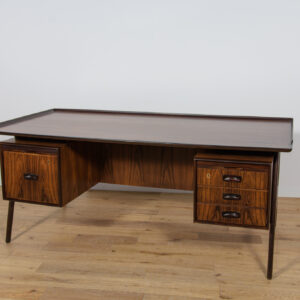 Palisandrowe biurko wolnostojące, Dania, lata 60.
