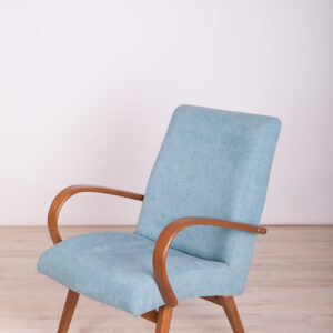 Fotel Model 53, proj. J. Smidek, Czechosłowacja, TON, lata 60.