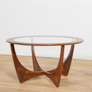 Round Astro Coffee Table in Teak by Victor Wilkins for G-Plan, United Knigdom, 1960s