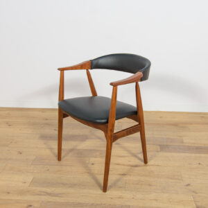 Fotel Model 213, proj. Th. Harlev, Farstrup Møbler, Dania, lata 60.