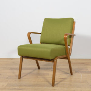 Fotel model 53693, proj. S. Selmanagic, Deutsche Werkstätten Hellerau, Niemcy, lata 50.