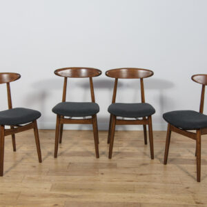 Mid-Century Dining Chairs Model 5912 from Zamojska Furniture Factory, 1960s, Set of 4
