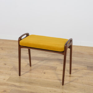 Stołek teak, taboret, Dania, lata 60