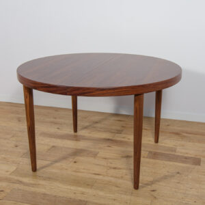 Mid-Century Extendable Rosewood Dining Table by Kai Kristiansen for Feldballes Furniture Factory, Denmark, 1960s