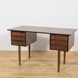Mid-Century Compact Freestanding Desk, Denmark, 1960s