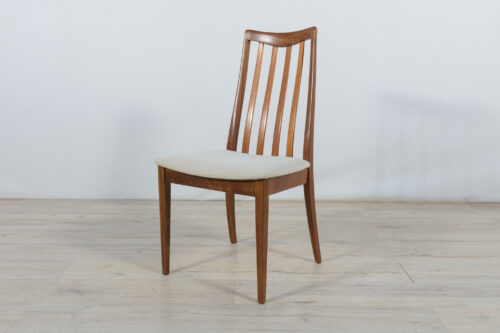 Krzesła tekowe lata 60. L. Dandy, G-Plan, Wielka Brytania