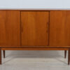 Mid-Century Danish High Sideboard in Teak, 1960s - Image 5