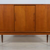 Mid-Century Danish High Sideboard in Teak, 1960s - Image 6