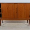 Mid-Century Danish High Sideboard in Teak, 1960s - Image 10