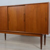 Mid-Century Danish High Sideboard in Teak, 1960s - Image 2