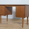 Mid-Century Danish Teak Desk, 1960s - Image 3