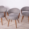 Modernist Swedish Dining Chairs, 1960s, Set of 4