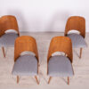 Model Lollipop Dining Chairs from Tatra, 1960s, Set of 4 - Image 4