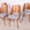 Model Lollipop Dining Chairs from Tatra, 1960s, Set of 4