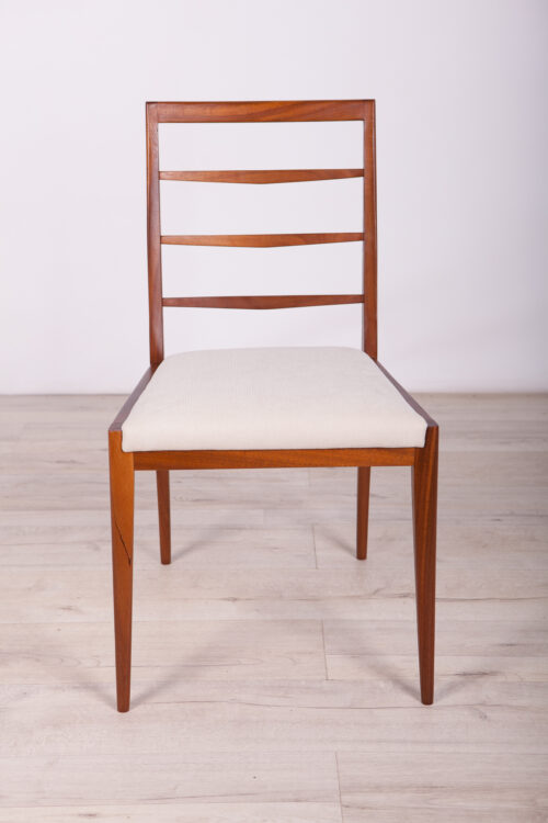 Krzesło teak do Lesliego Dandy’ego w stylu Art Deco