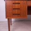 Mid-Century Freestanding Teak Desk, 1960s - Image 13