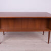 Mid-Century Freestanding Teak Desk, 1960s - Image 7