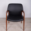 Fotel, proj. A. B. Madsen, E. Larsen, Fritz Hansen, Dania, lata 50. - obrazek 3